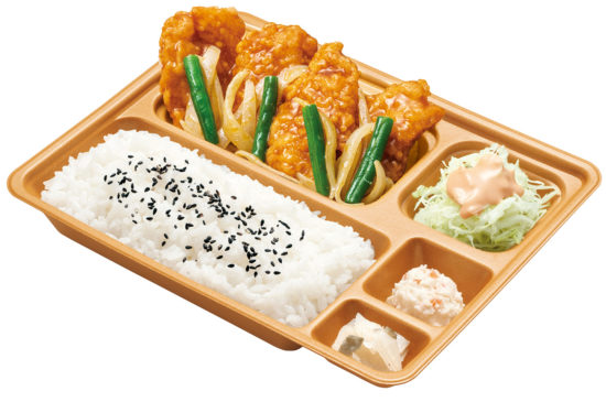 カレーチキン竜田弁当の画像