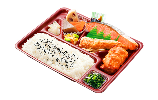 シャケデラックス弁当の画像