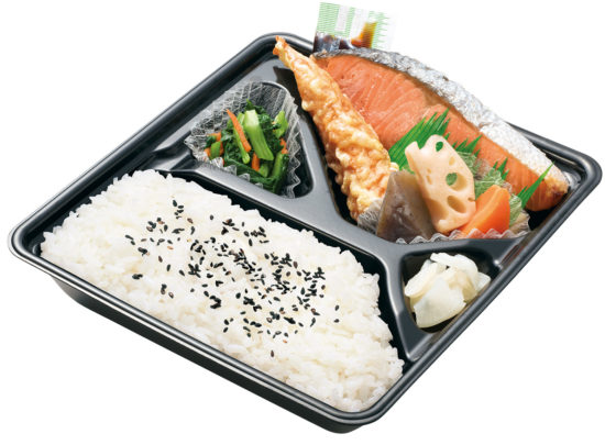 シャケ弁当の画像