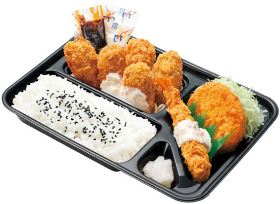 スペシャルカキフライ弁当の画像