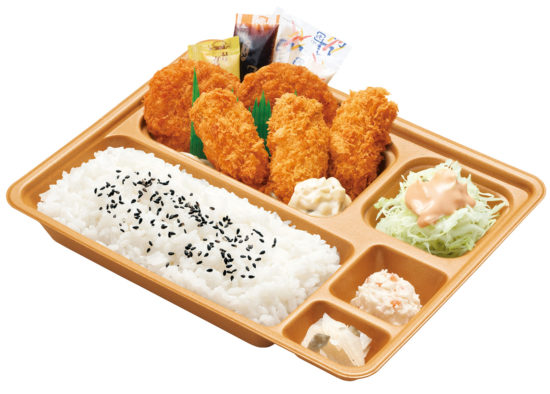 カキヒレカツ弁当の画像