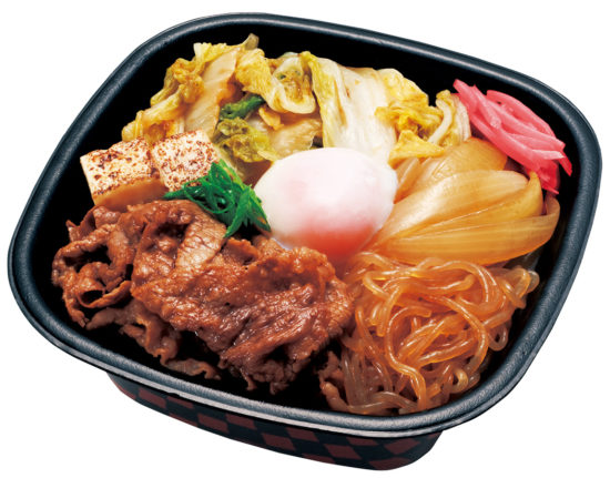 月見牛すき焼丼の画像