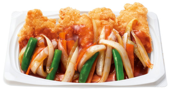 鶏の甘酢あんかけおかずの画像
