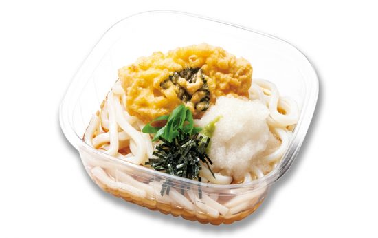 おろし梅しそ鶏天うどんの画像