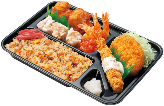 チャーハン入りスペシャル中華弁当の画像